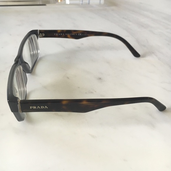 Prada Optical Frame Tortoise Shell & Acrylic - Picture 2 of 5